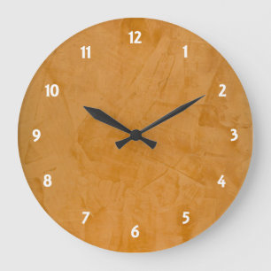 Reloj de pared redondo de acabado falso Dante