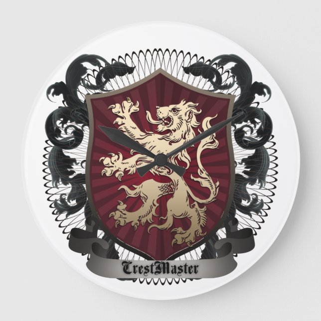 Reloj de pared redondo (grande) (Anverso)