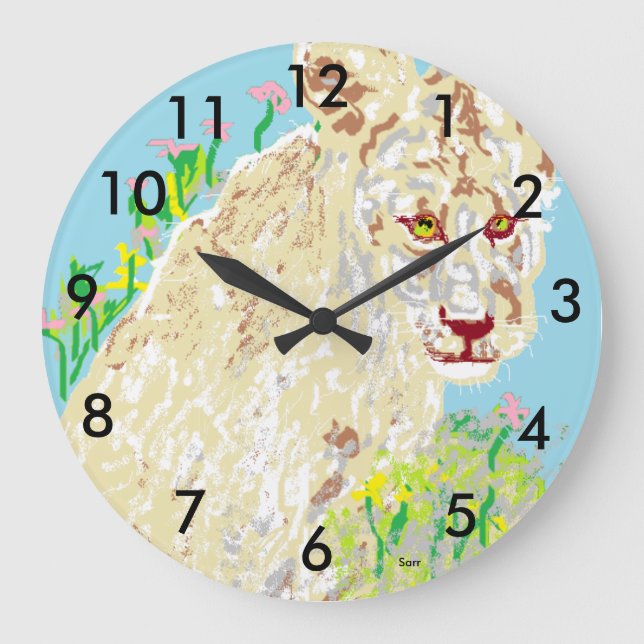 Reloj de pared redondo (grande) (Anverso)