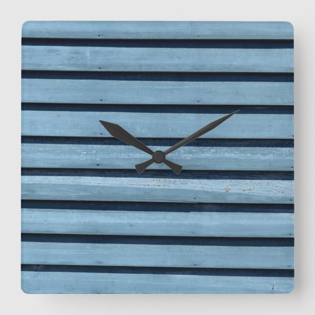 Reloj de pared redondo (grande) de "líneas azules" (Anverso)