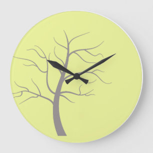 Reloj de pared redondo minimalista Sunny Tree