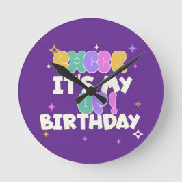 RELOJ DE PARED REDONDO PARA DECORAR LA CASA CUMPLE