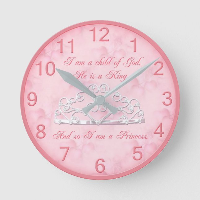Reloj de pared religioso de la princesa (Anverso)