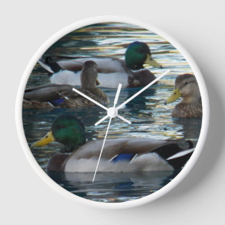 Reloj De Pared Reloj: pato pato pato