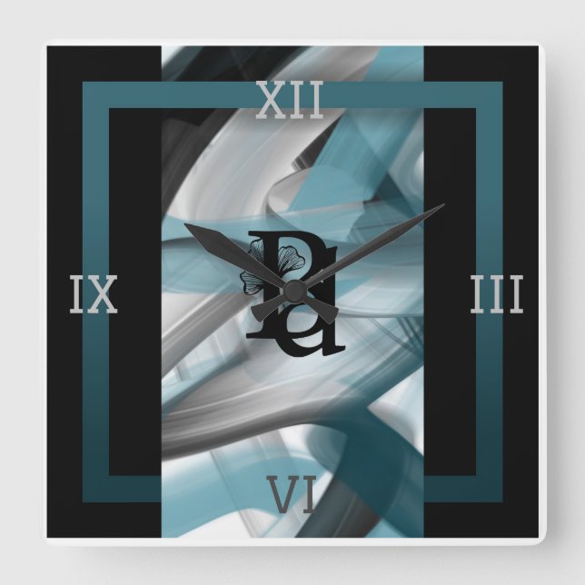 Reloj de pared Resumen Tendencia de la decoración  (Anverso)