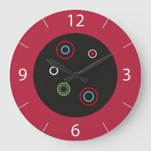 Reloj de pared retro