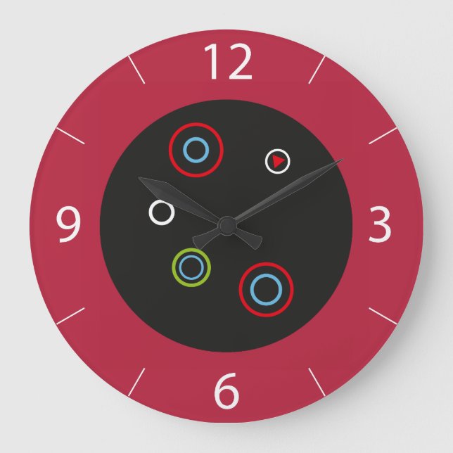 Reloj de pared retro (Anverso)