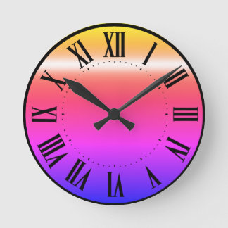 reloj de pared retro clásico