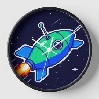 Reloj de pared Rocket Squad