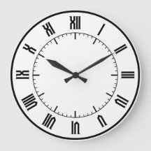 reloj de pared romana studio432hz