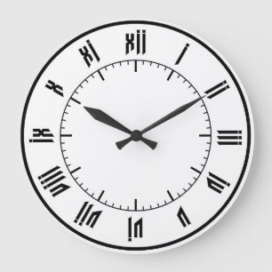 reloj de pared romana studio432hz