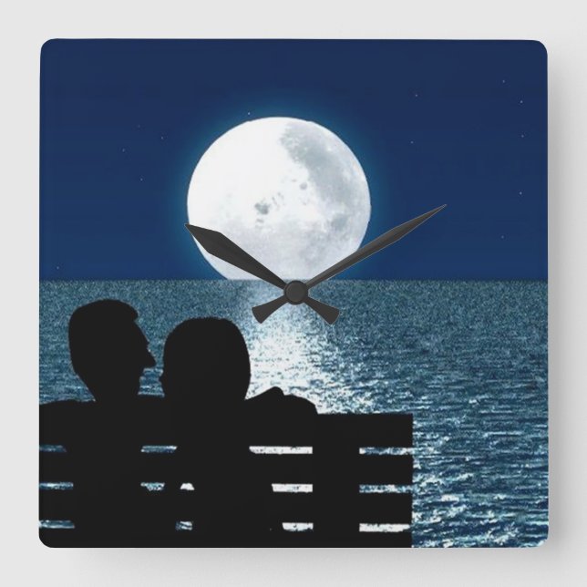 Reloj de pared romántico (Anverso)