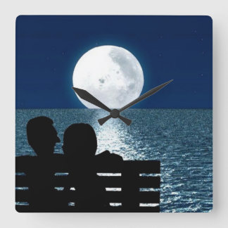 Reloj de pared romántico