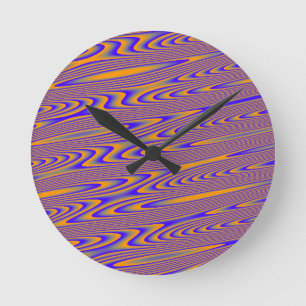 RELOJ DE PARED RONDA PSICODELIC INTERRUMPIDO