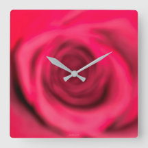 Reloj de pared Rosa