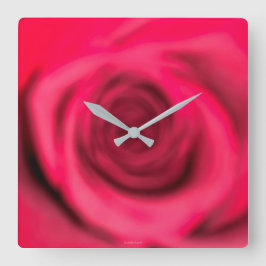Reloj de pared Rosa