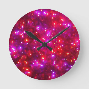 Reloj de pared "Rosy Sparkle"