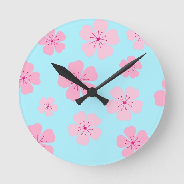 Reloj de pared Sakura (Anverso)