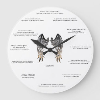 Reloj de pared Salmo 91