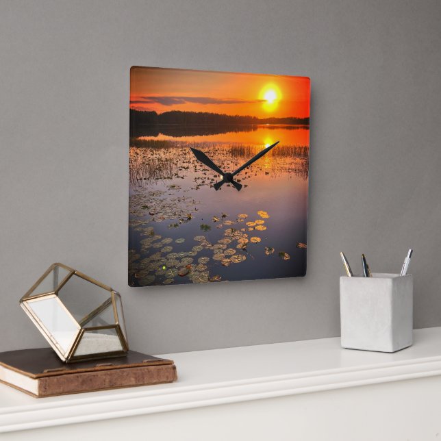 Reloj de pared "Savanna Sunset" (Oficina)