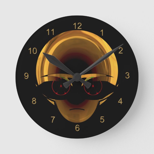 Reloj de pared Sci-fi, Programa piloto espacial Al (Anverso)