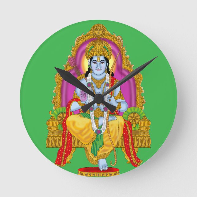 Reloj de pared Shree Ram (Anverso)