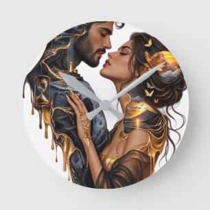 reloj de pared silencioso decoración pareja