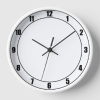 Reloj de pared simple 3