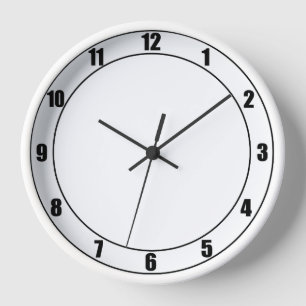 Reloj de pared simple 3