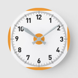 Reloj de pared simple y exclusivo