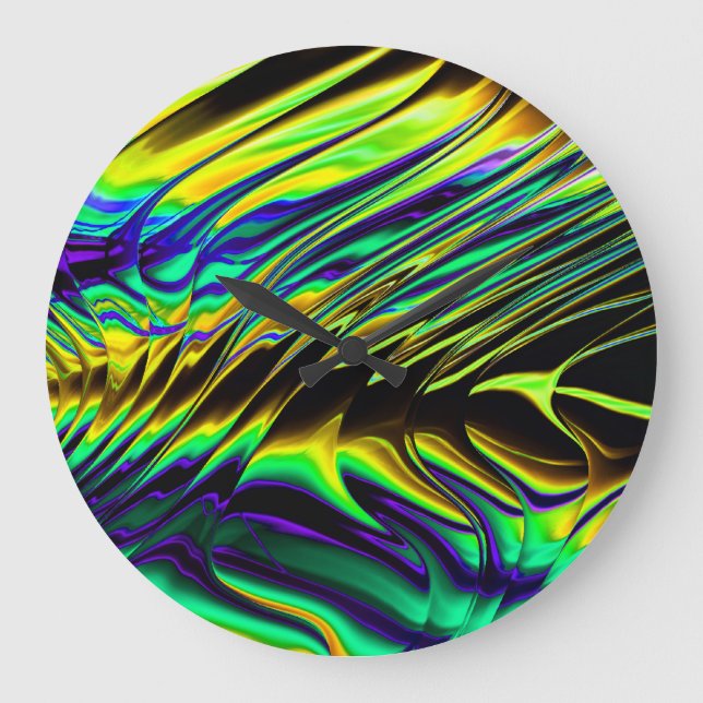 Reloj de pared sinuoso 9 (Anverso)