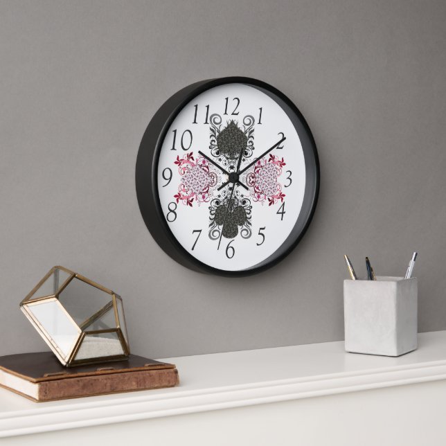 Reloj De Pared Spade, Heart, Club, Diamond (Oficina)