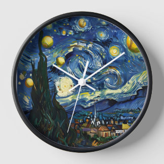 Reloj de pared Stark Night Sofball