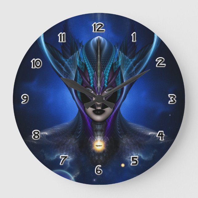 Reloj de pared Taidushan Sai Shadow Blue (Anverso)