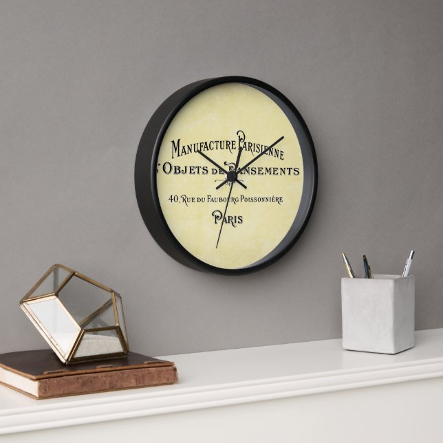 Reloj De Pared Tarjeta Biz de París (Oficina)