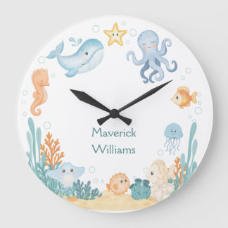 Reloj de Pared Tema Océano