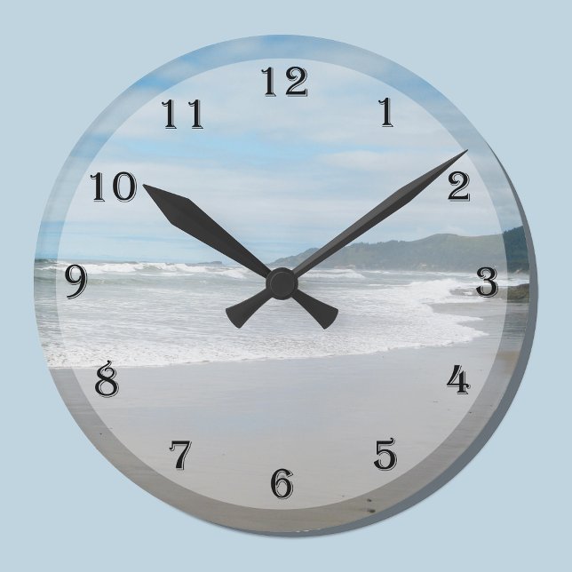 Reloj de pared temático de la playa (Subido por el creador)