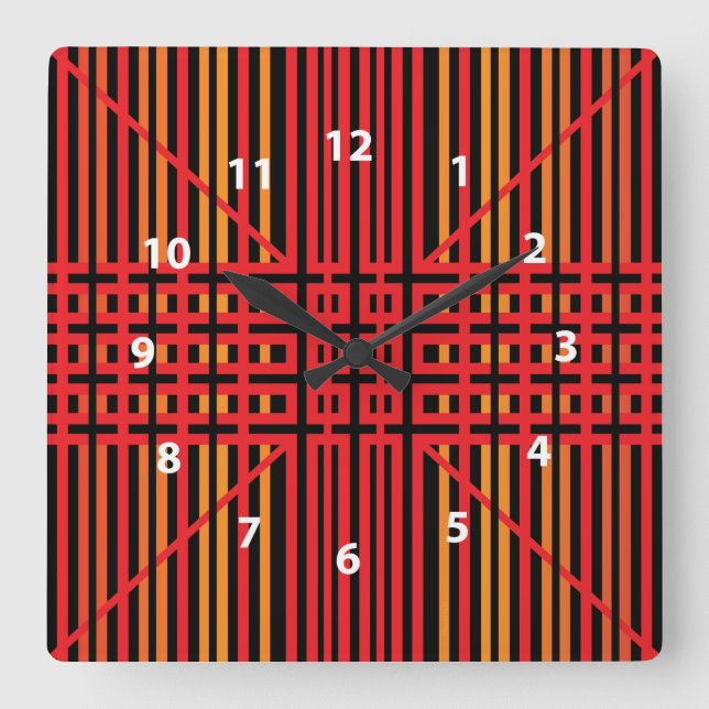Reloj de pared The Weaver (Anverso)