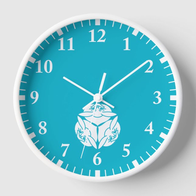 Reloj De Pared Three rabbits (Anverso)