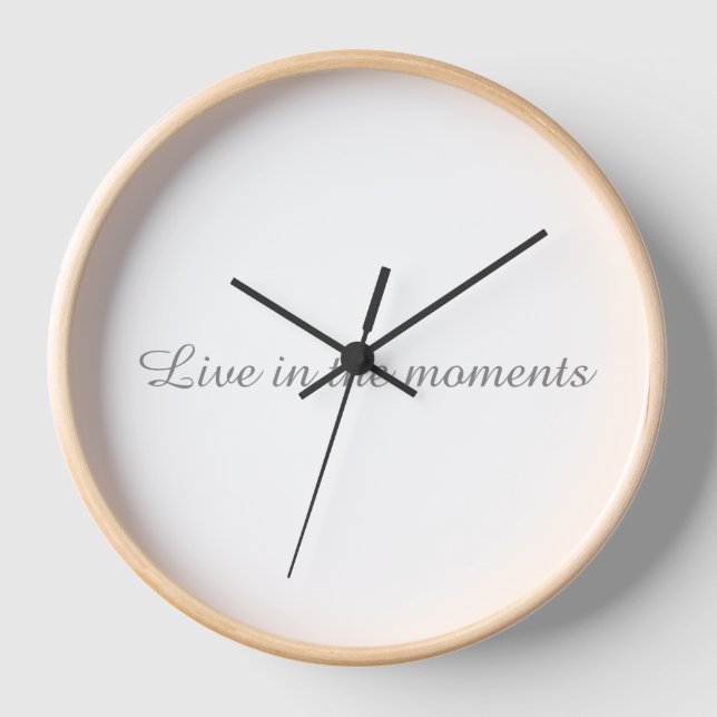 Reloj de pared Time Flies (Anverso)