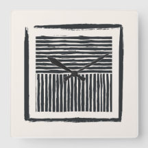 Reloj de pared: tinta de línea antigua