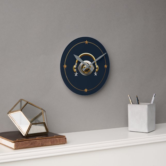 Reloj de pared TranceVibz Midnight Signature (Oficina)
