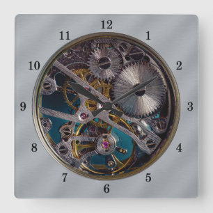 Reloj de pared transparente muy divertido