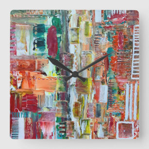 Reloj de pared trasera