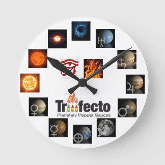 Reloj de pared Triifecto