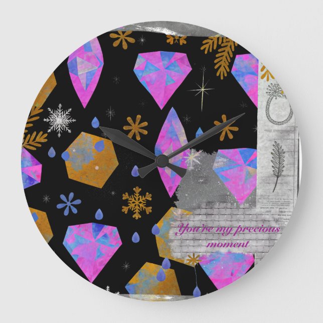 Reloj de Pared Tu Eres Mi Momento Precioso (Anverso)