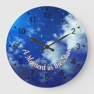 Reloj de pared Un Momento en las Estrellas   Decor