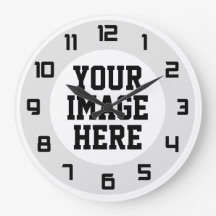 Reloj de pared único para el personalizado "Design
