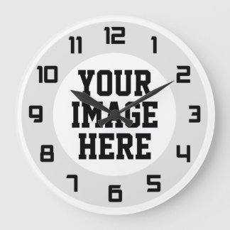 Reloj de pared único para el personalizado "Design