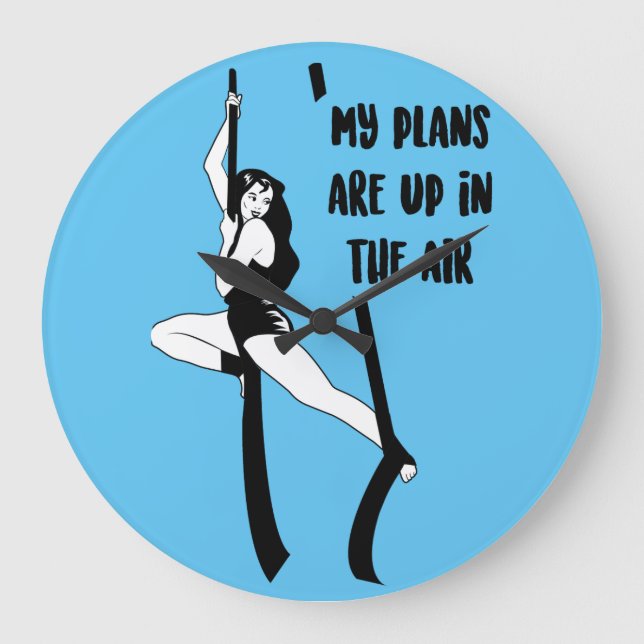 Reloj de pared único - ¿Planes? ¿Qué Planes? (Anverso)